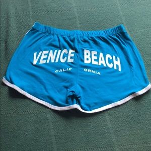 Venice Beach high waisted shorts